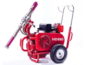 HD980汽油 柴油 电动版腻子喷涂机